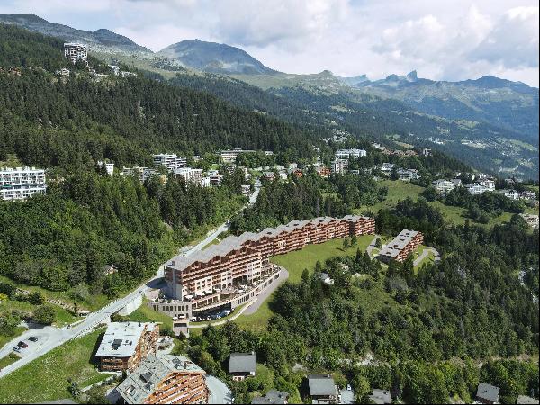 first floor apartment at Crans-Montana