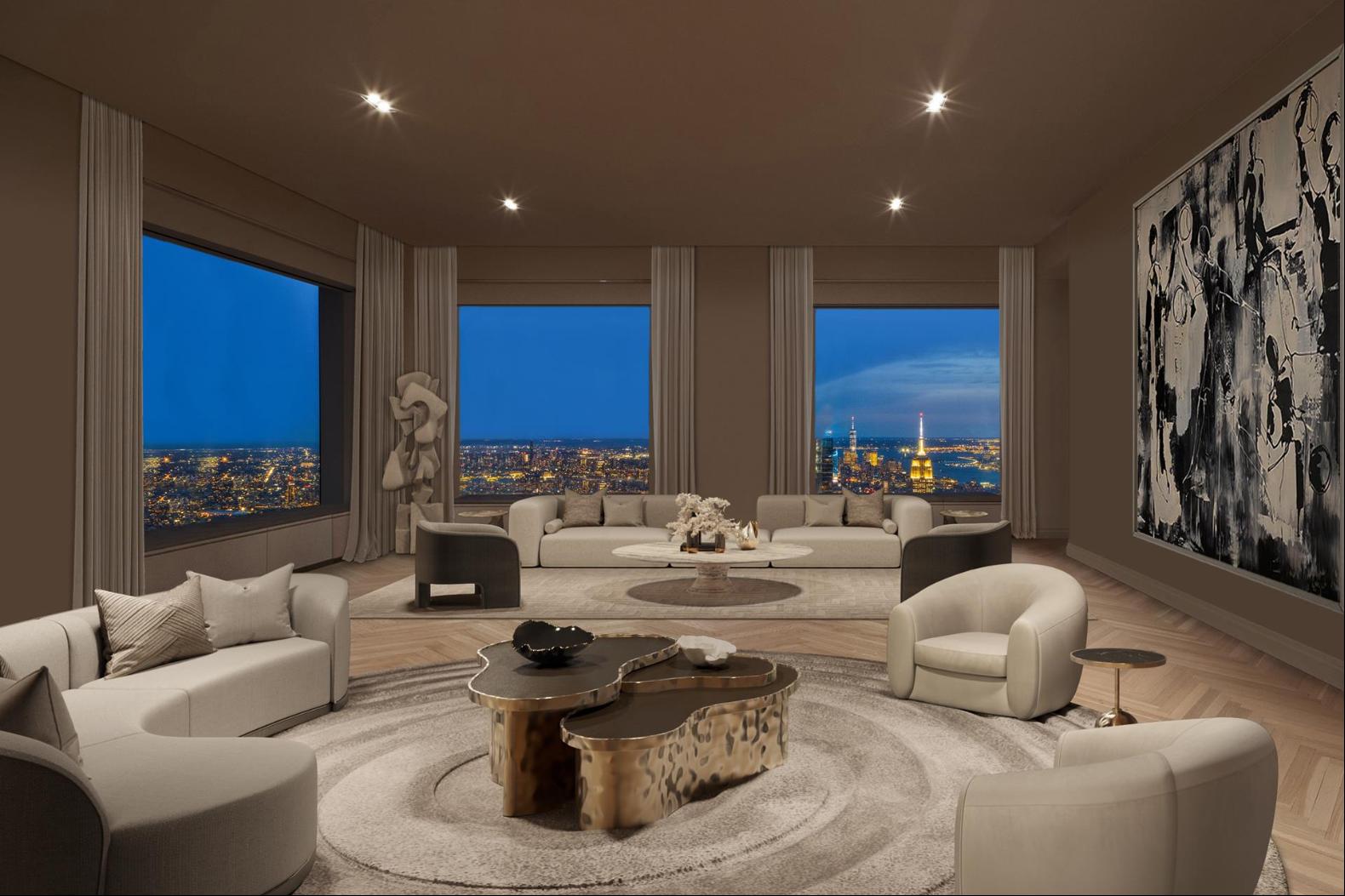 Introducing Penthouse 96, the pinnacle of New York City luxury living atop the critical