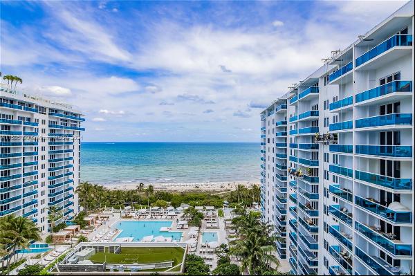 Available for 6-12 month rental. Experience luxurious beachfront living in this direct oce