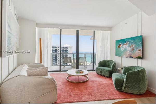 Enjoy the resort living at this oceanfront residence at the famed W South Beach Hotel. Thi