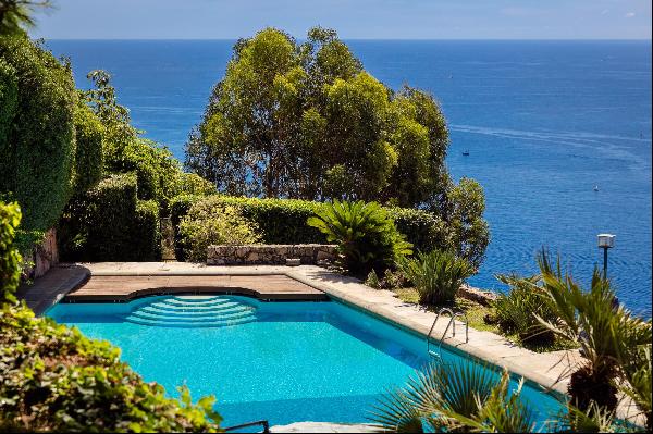 Splendid villa with infinity pool and views over the Côte d'Azur