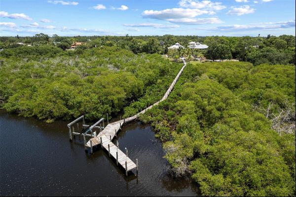 10.34 acre waterfront property offering ultimate privacy and opportunity to expand.  A Leg