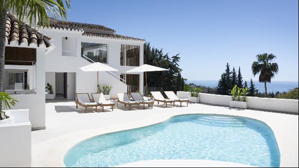 Villa Bellevue, spectacular views in Marbella East