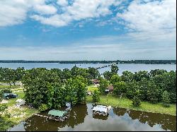 Waterfront Home with Boathouse on Lake Palestine