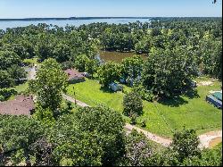 Waterfront Home with Boathouse on Lake Palestine