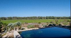 Exceptional property, private access to Brejos beach, overlooking the rice fields of Compo