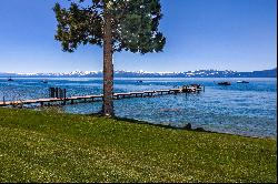 Pano lake views Brockway Shores Unit with Pier & Buoy Field