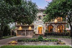 Custom-Built Mediterranean Highland Park Estate Overlooking Flippen Park