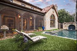 Custom-Built Mediterranean Highland Park Estate Overlooking Flippen Park