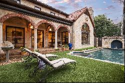 Custom-Built Mediterranean Highland Park Estate Overlooking Flippen Park