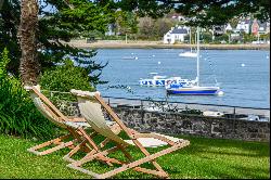 House for rent on the waterfront, Sainte-Marine, Combrit, Finistère.