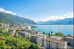 Exclusive Sotheby's ! Luxurious penthouse in the centre of Montreux