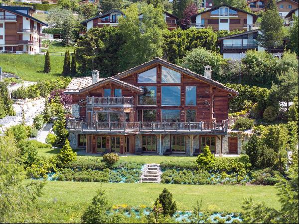 remarkable chalet boasting an exceptional setting