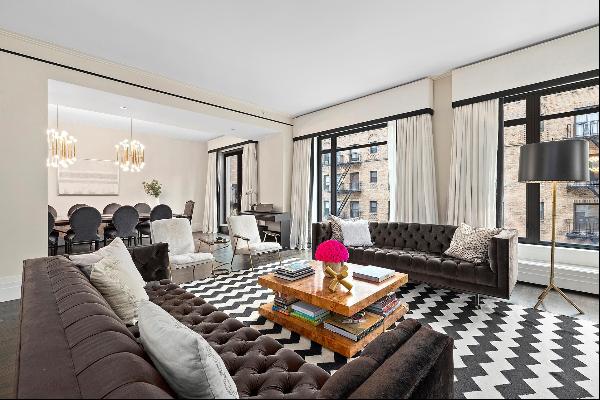 <p>Elegant private full floor four bedroom condominium with twenty-four hour doorman in fo