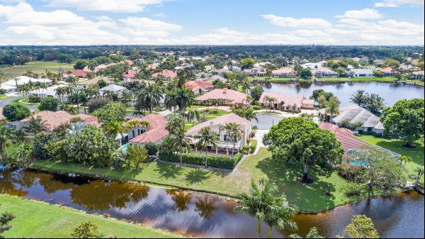 Windows to the world, overlooking Lake Greenview. Located in one of Wellington's most excl