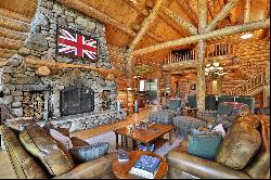 Custom-Built Log Home