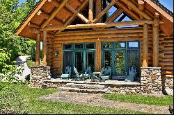 Custom-Built Log Home