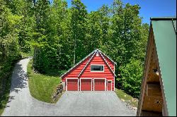 Custom-Built Log Home