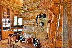 Custom-Built Log Home