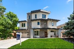 Stunning Modern, Custom-Built Three-story Home in University Hills.