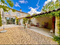 Beautiful renovated stone village house with garden and swimming pool