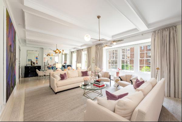 Experience the epitome of luxury living in this meticulously designed full-floor prewar