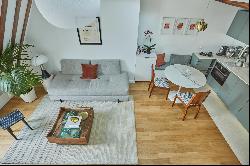 Paris 6th District - Rue Jacob, 45 m², top floor.