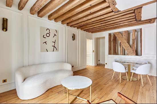 PARIS 5th district on Quai Saint Michel - renovated apartment