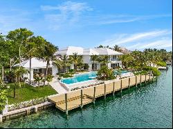 Newly Completed Immaculate Canal Front Mansion in Lyford Cay - MLS 57928