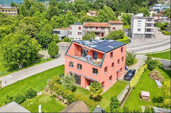 Modern villa in Lugano-Pregassona for sale