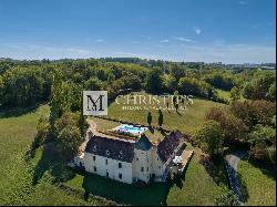 Beautiful 7 bed stone Manor House with pool, Sarlat