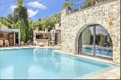 Mougins - Renovated villa with open views of the hills and sea - 5 bedrooms