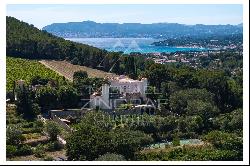 Saint-Cyr-sur-Mer, Provençal Château In the heart of the vineyards