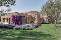 Modern new build natural stone finca near Santanyi in the southeast of Mallorca