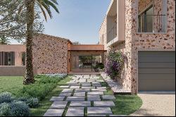 Modern new build natural stone finca near Santanyi in the southeast of Mallorca