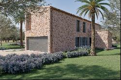 Modern new build natural stone finca near Santanyi in the southeast of Mallorca