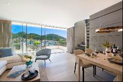 Luxury penthouse in Puerto de Andratx with views across the harbour