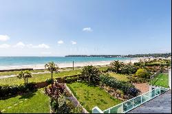 A substantial south facing beach house with superb sea views