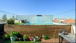 Three bedroom penthouse with pool, for sale, Lea da Palmeira, Portugal