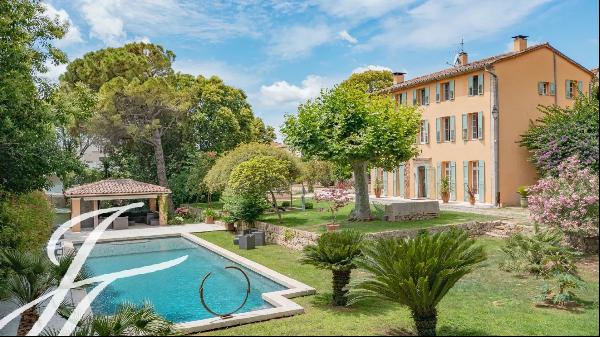 Beautiful Provencal country house for rent in the heart of Mouans-Sartoux village