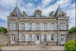 NORMANDIE - MANCHE - SAINT VAAST LA HOUGUE - MAISON DE MAÎTRE