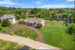 Main Floor Living in this Atrium Ranch on 1+ Private Acre 