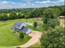 COUNTRY HOME FOR SALE ON 13 ACRES WITH POOL