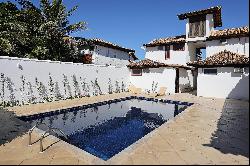 Beachfront duplex house on Geribá Beach in Búzios