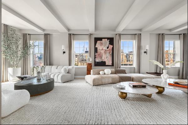 Experience the epitome of Manhattan living in this stunning Gramercy Park penthouse condom