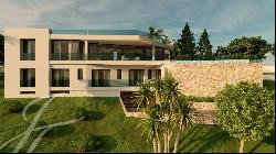 New villa with beautiful sea views in Costa d'en Blanes