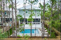 New Construction Home With Saltwater Pool In Gated Community Near 30A