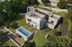 turnkey five-bedroom villa with pool and garden