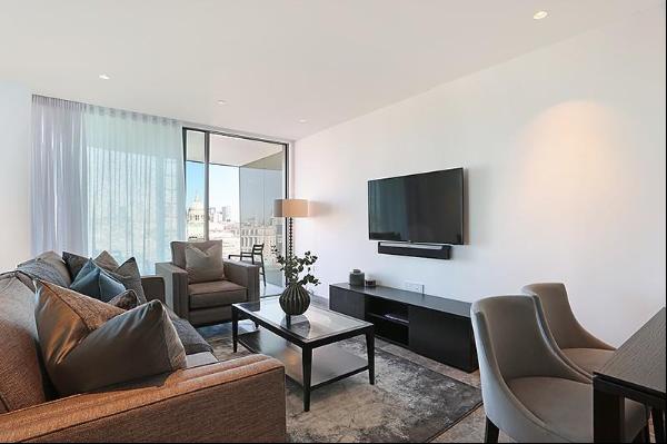 Three bedroom apartment available to let in 1 Blackfriars Road, Southwark SE1.