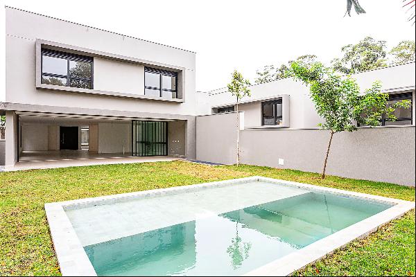 Gated community house surrounded by nature